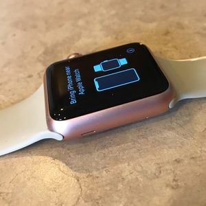 Rose Gold Series 1 Apple Watch